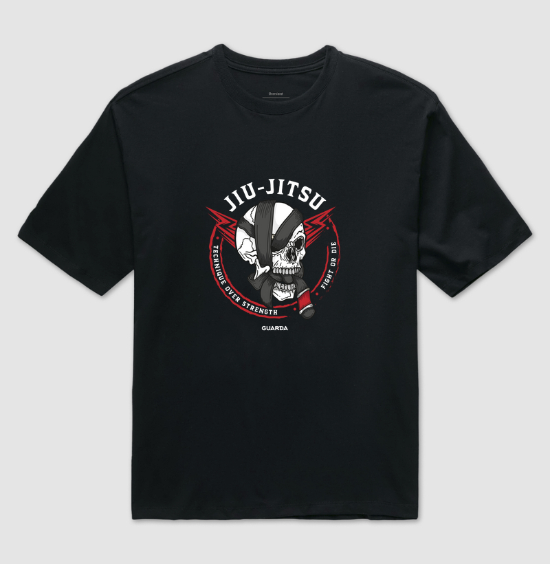 Camiseta Caveira Jiu-Jitsu