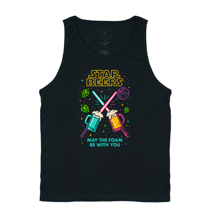 Camiseta Star Beers – May The Foam Be With You