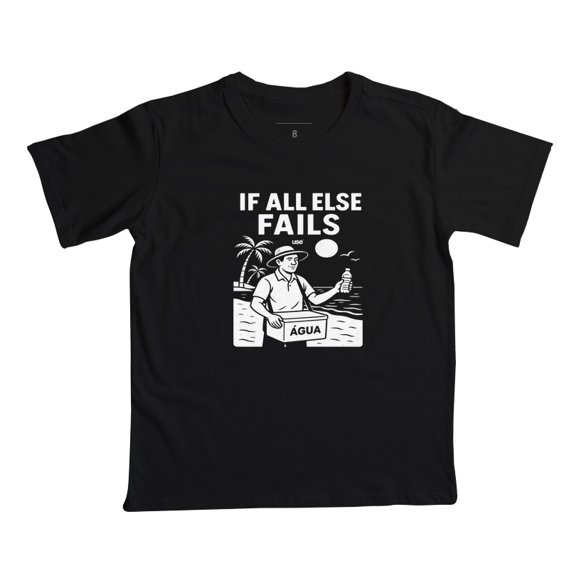 “If all else fails, venda água na praia”