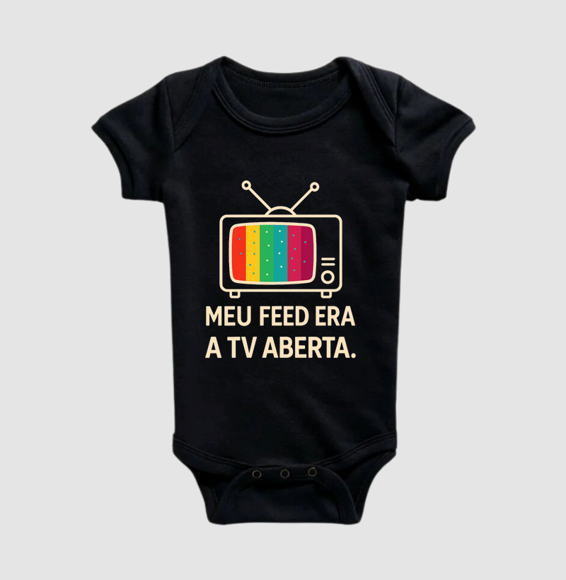 Meu feed era a Tv