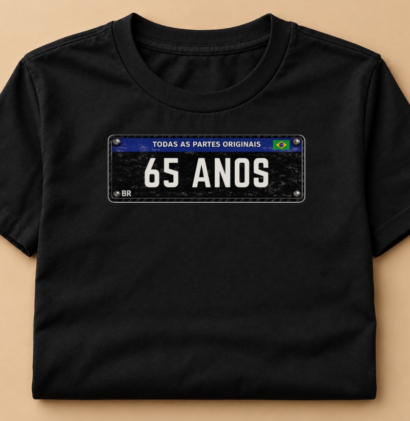 Placa 65 Anos