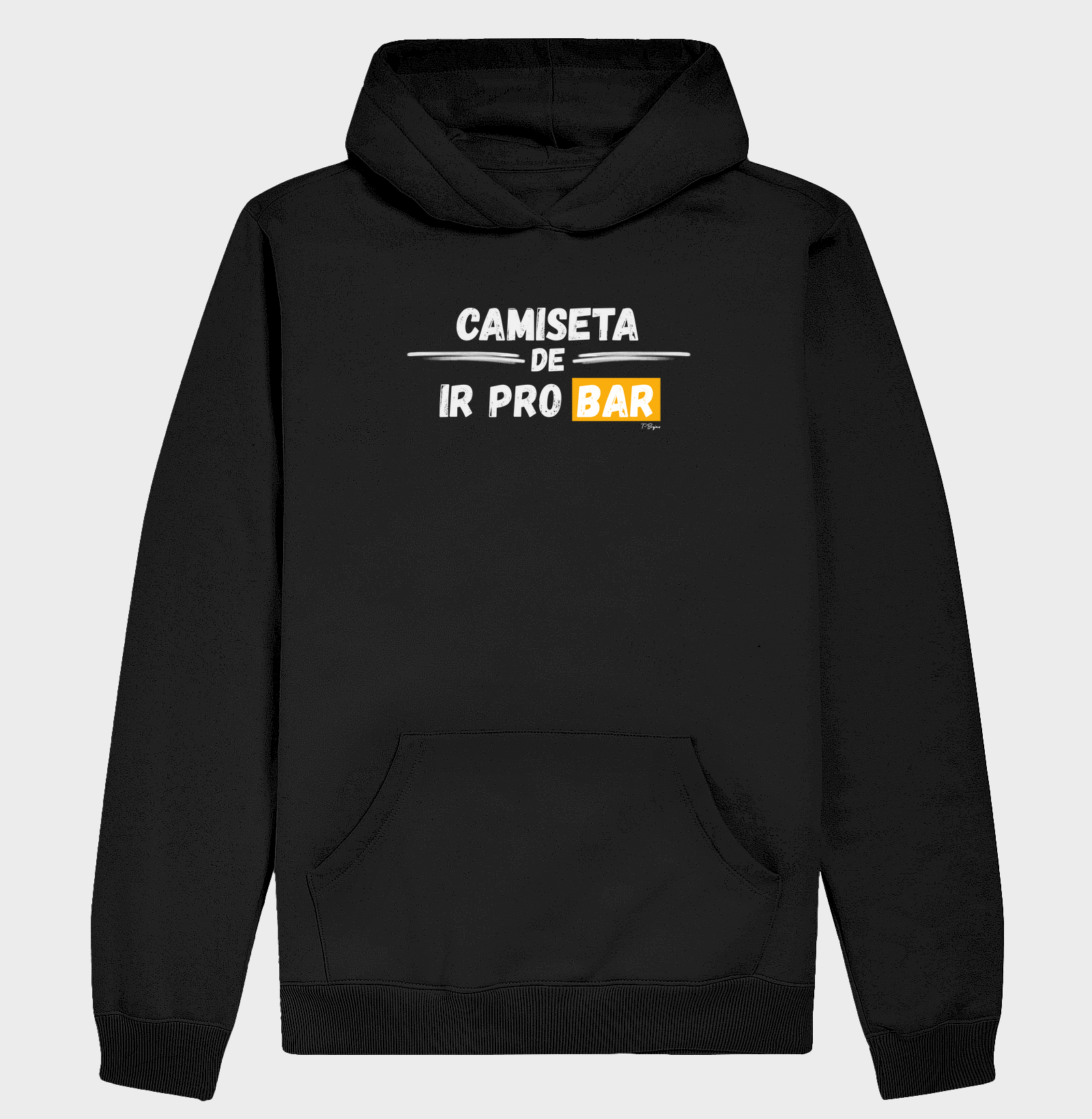 Camiseta de ir pro bar.