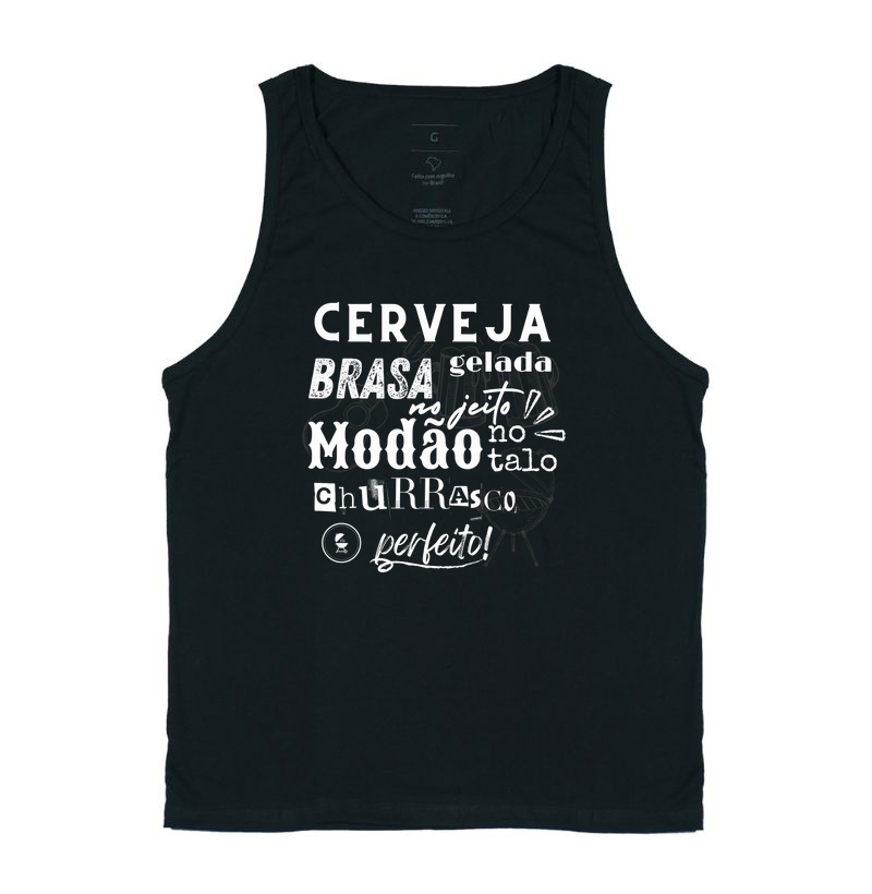 Churrasco Perfeito - Camiseta Brasa