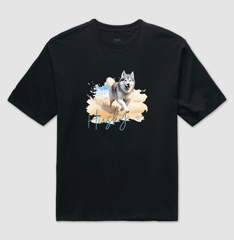 Husky Siberiano Splash