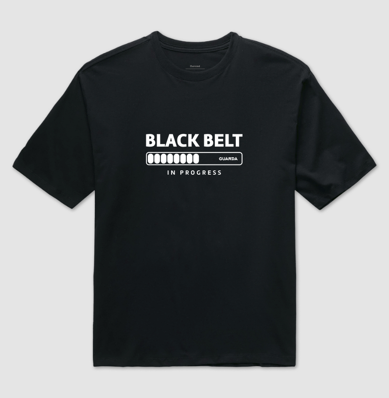 Camiseta Black Belt in Progress
