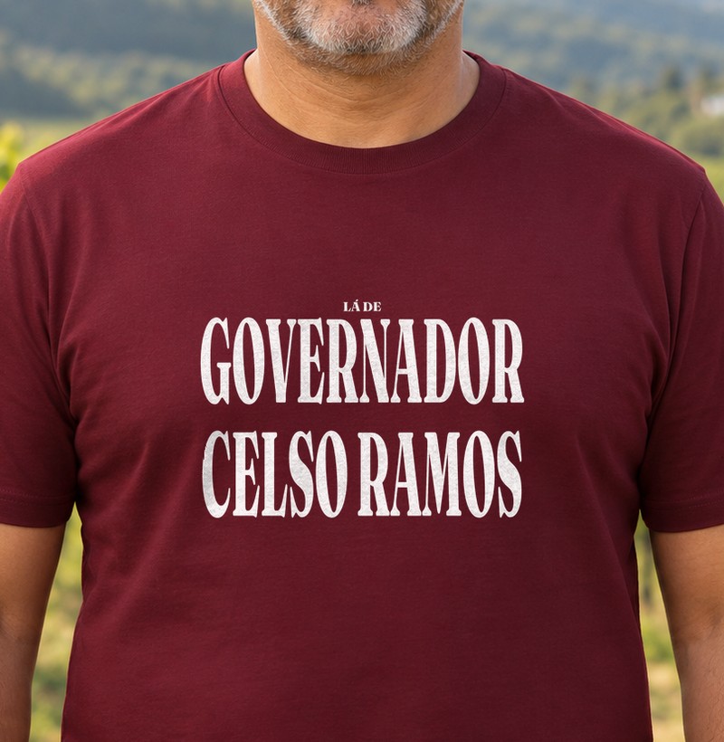Governador Celso Ramos | Tipografia SC