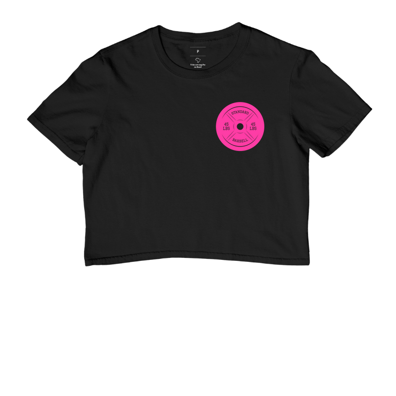 Barbell rosa de bolso