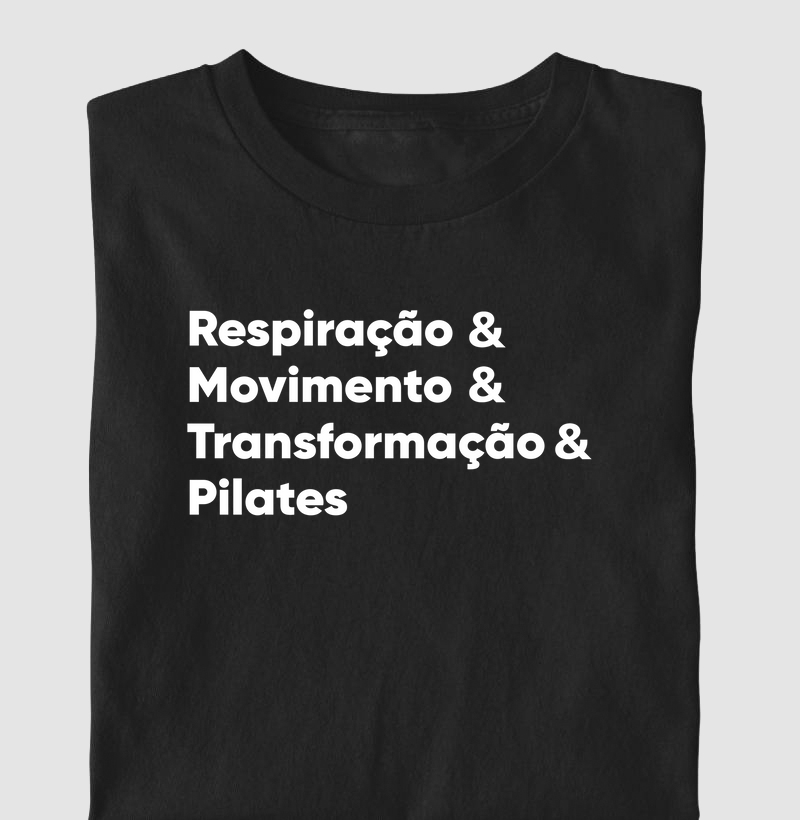 Respiração e Movimento e Transformação e Pilates