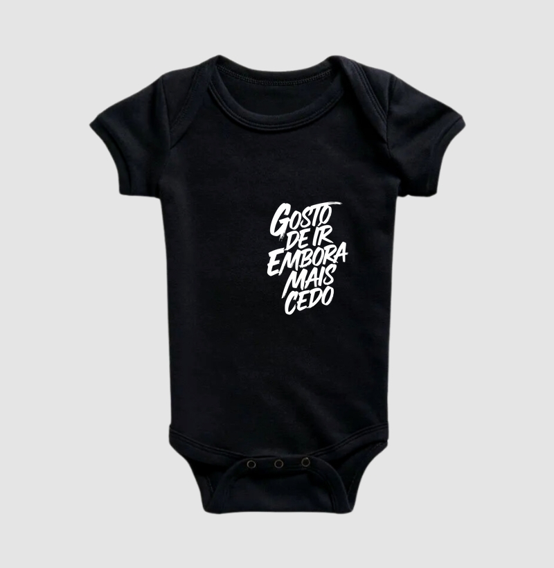 Gosto de ir embora mais cedo 