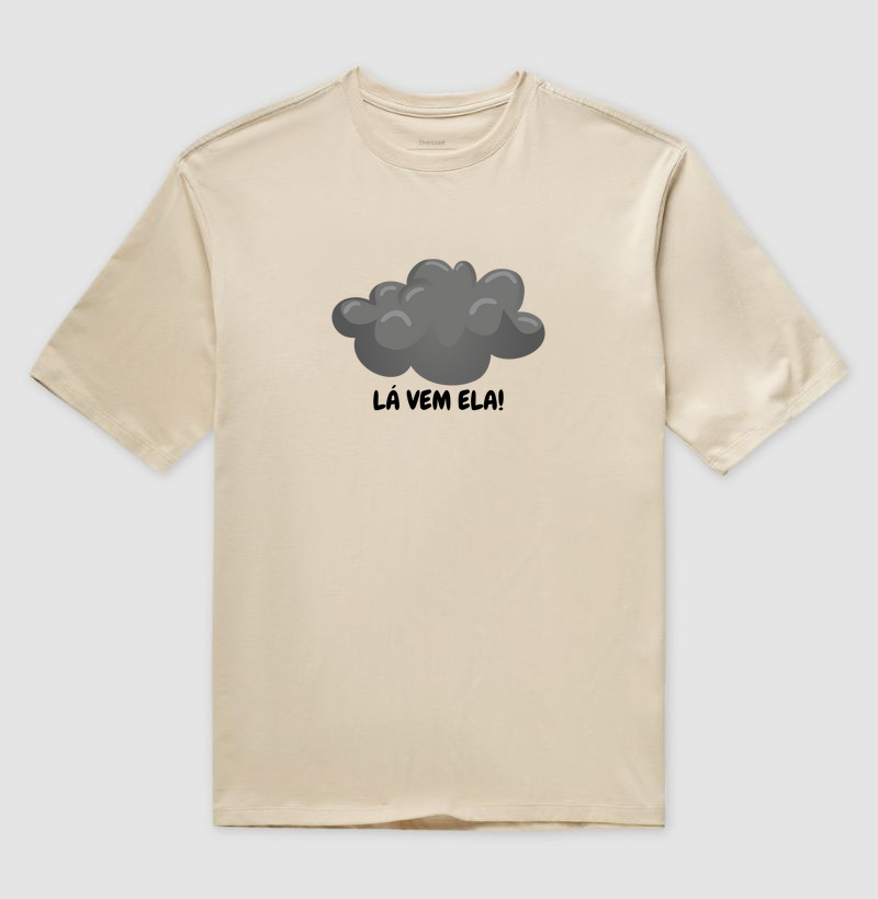 Camiseta “Lá vem ela”