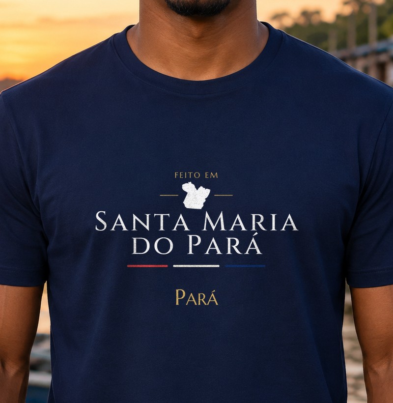 Feito em Santa Maria do Pará PA