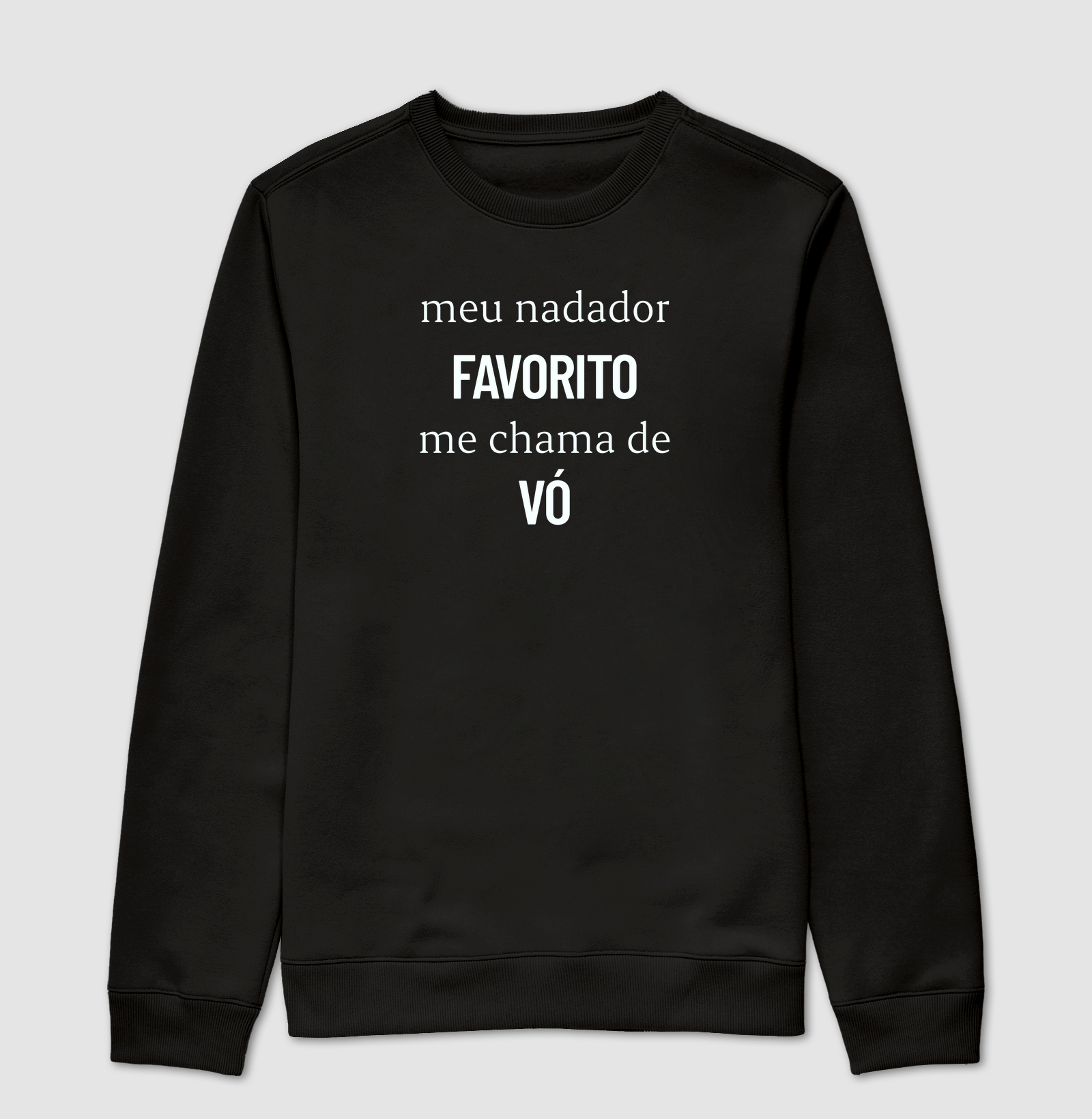 Meu nadador favorito me chama de vó