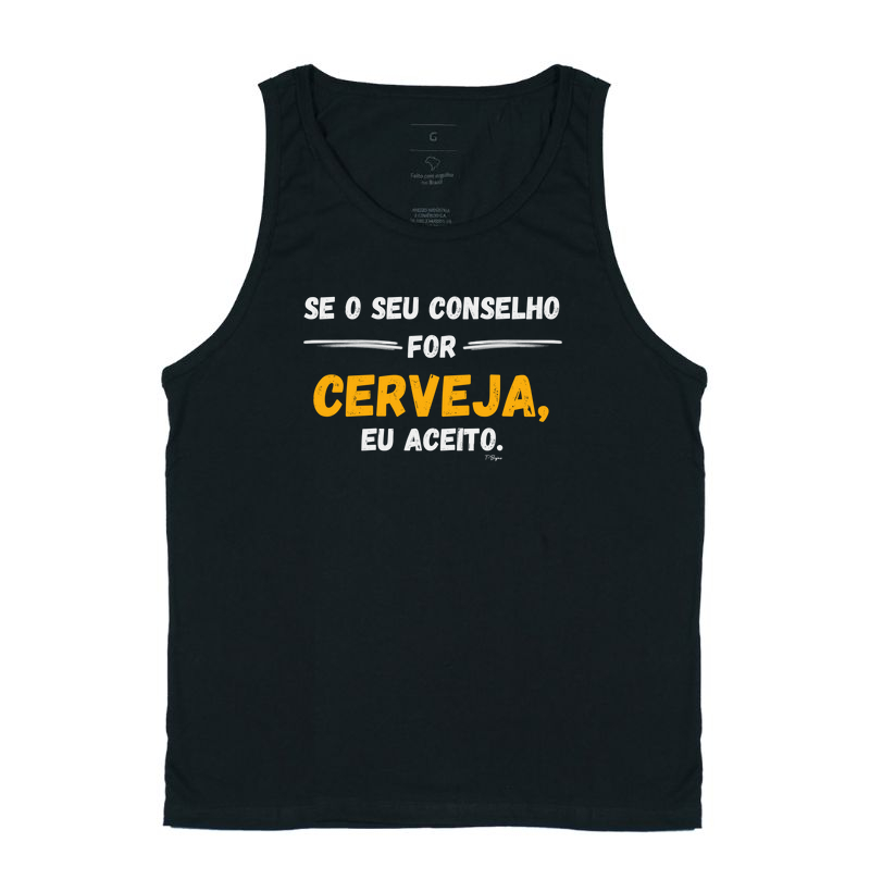 Se o seu conselho for cerveja, eu aceito