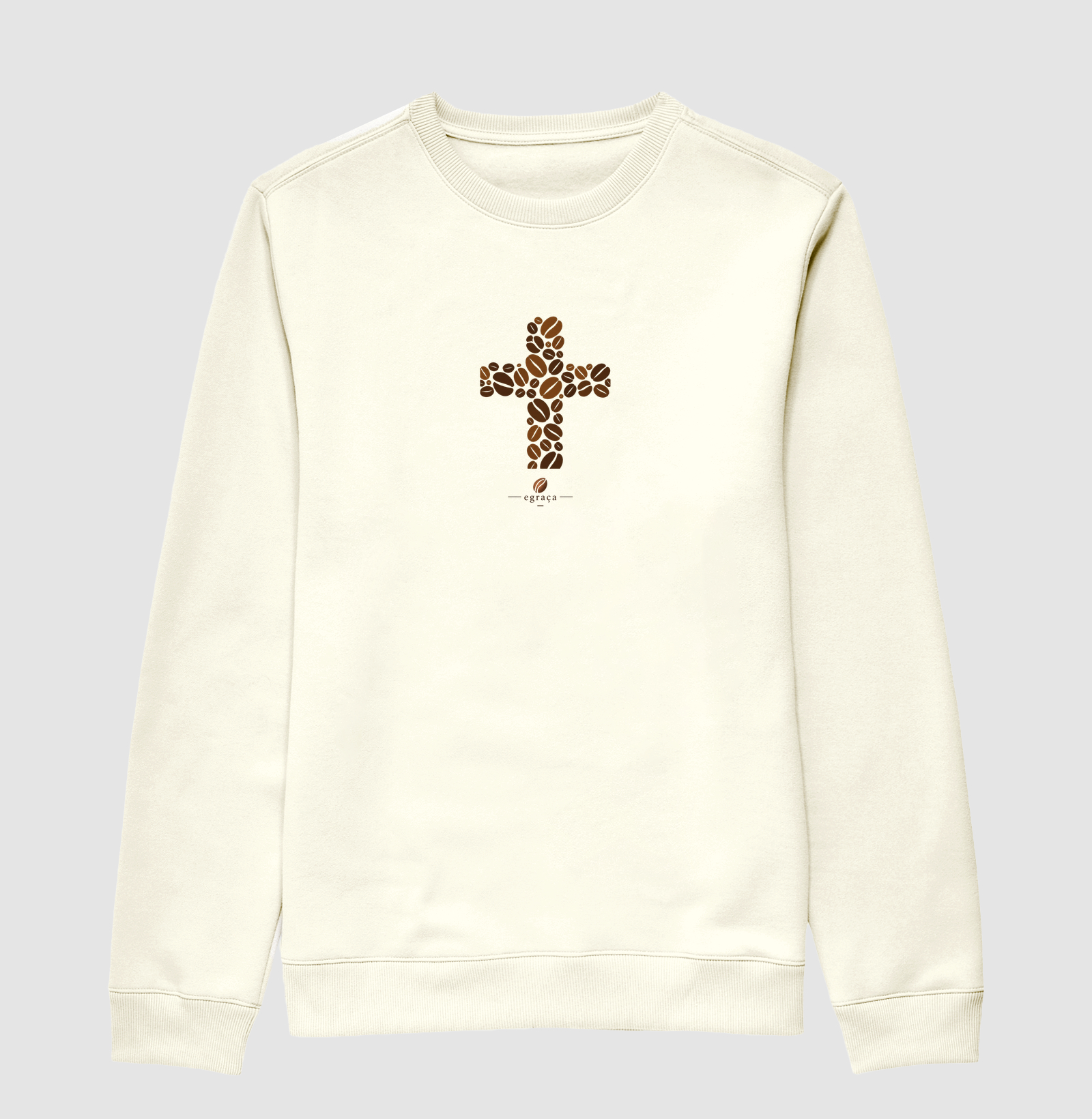 Camisetas Cruz grão de cafe 