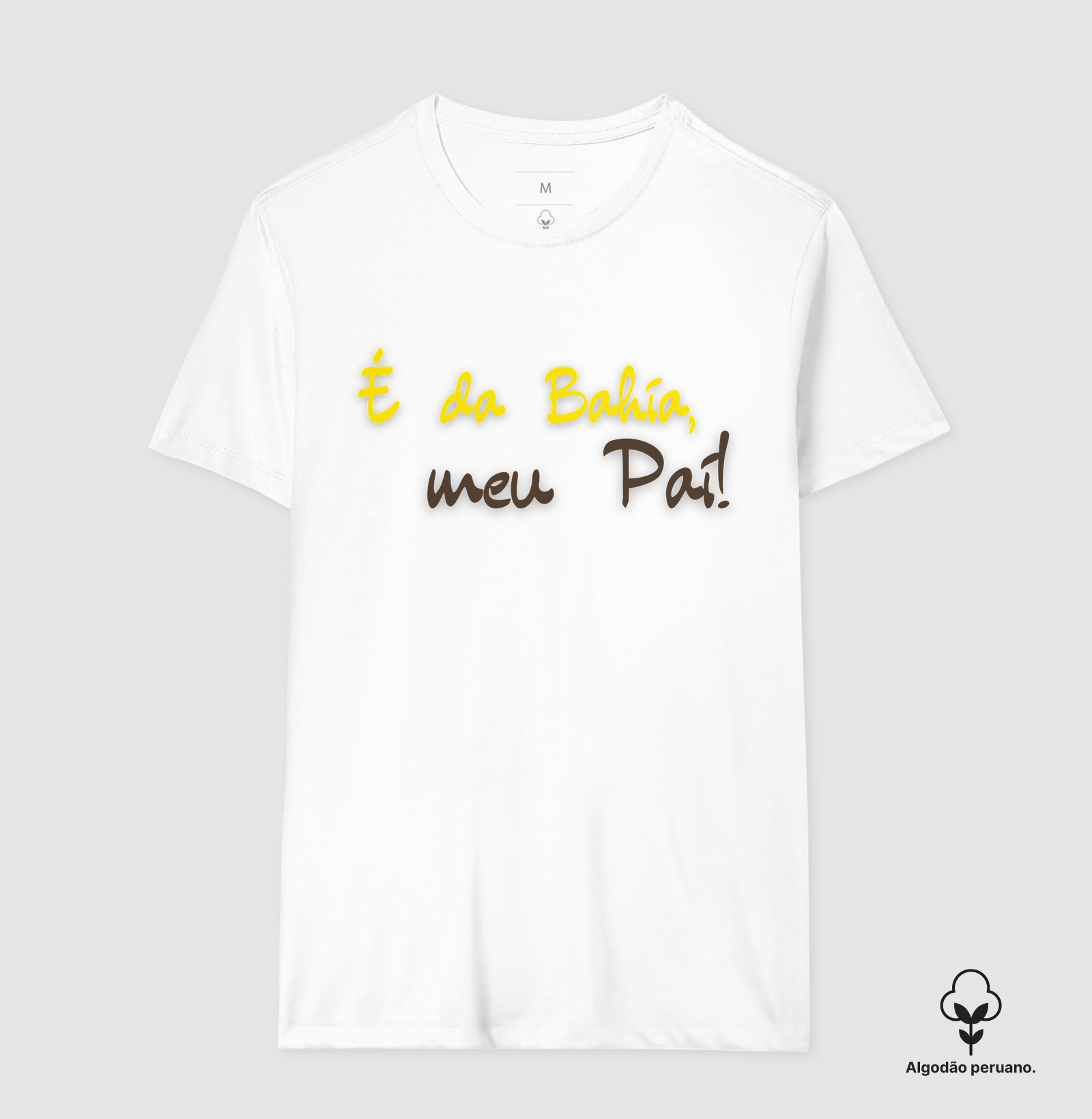 Baiano - Saudação 2 - Camiseta Branca