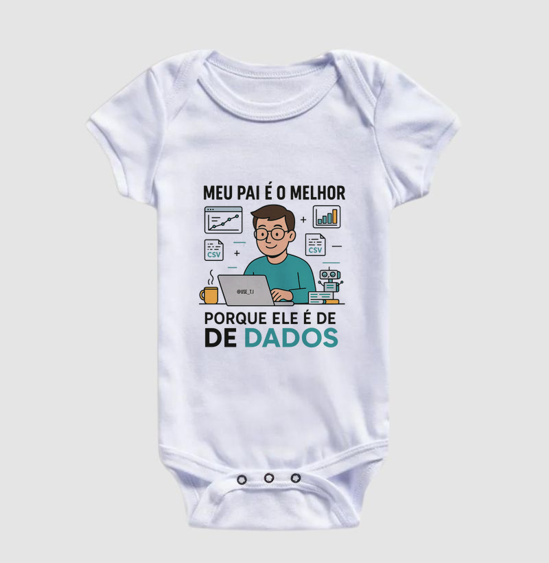 "Meu pai é o melhor porque ele é de Dados  I" T.I