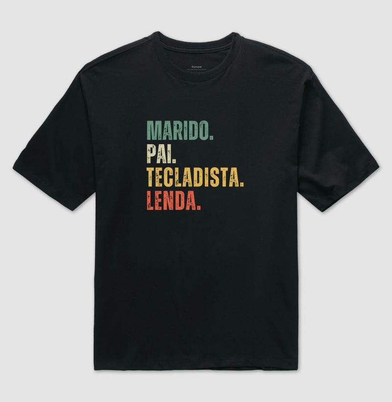 Marido. Pai. Tecladista. Lenda