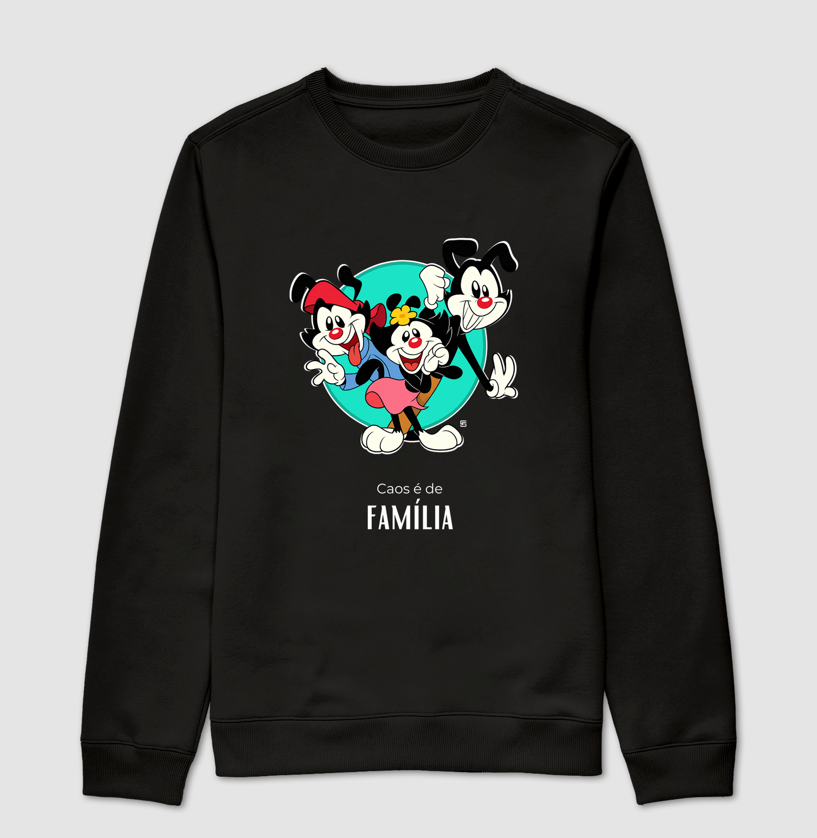 Suéter Moletom Caos é de família