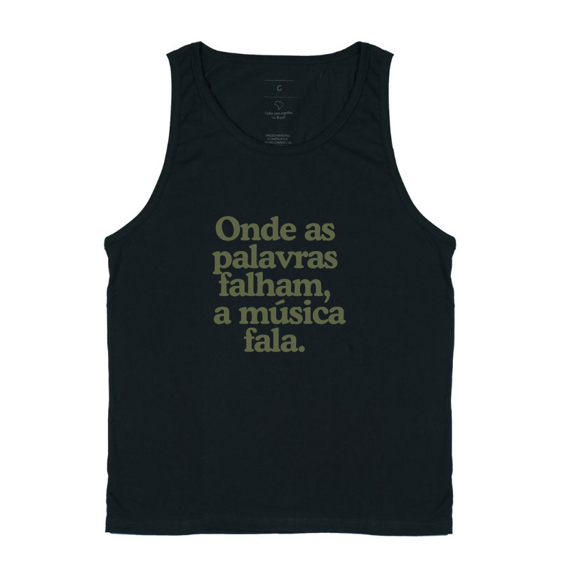 ONDE AS PALAVRAS FALHAM, A MÚSICA FALA.