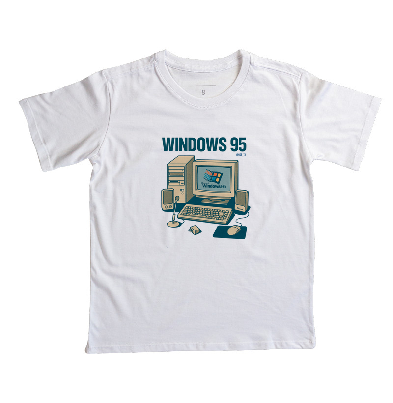 "Windows 95 III" T.I Logo