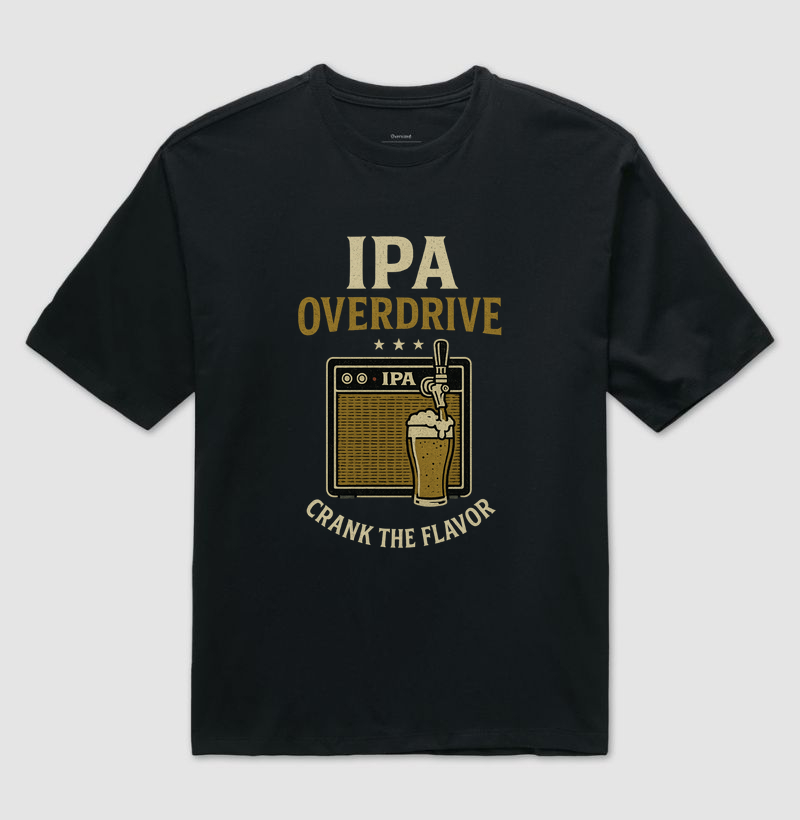 Camiseta IPA Overdrive – Crank the Flavor