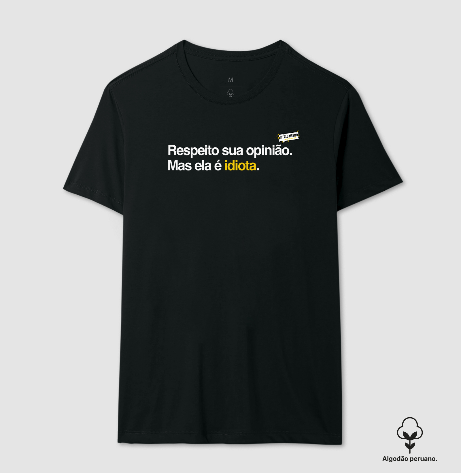 Respeito sua opinião