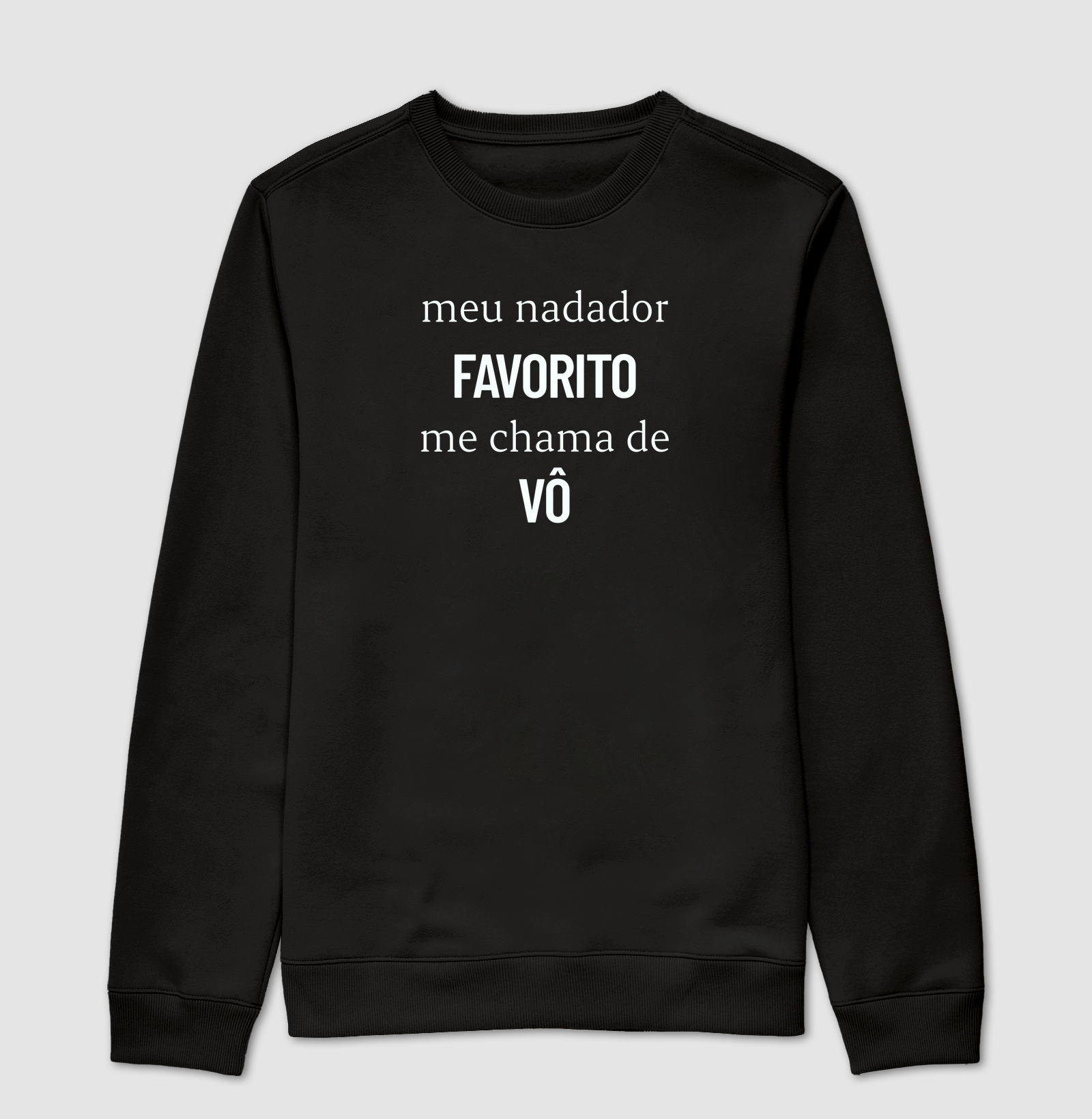 Meu nadador favorito me chama de vô