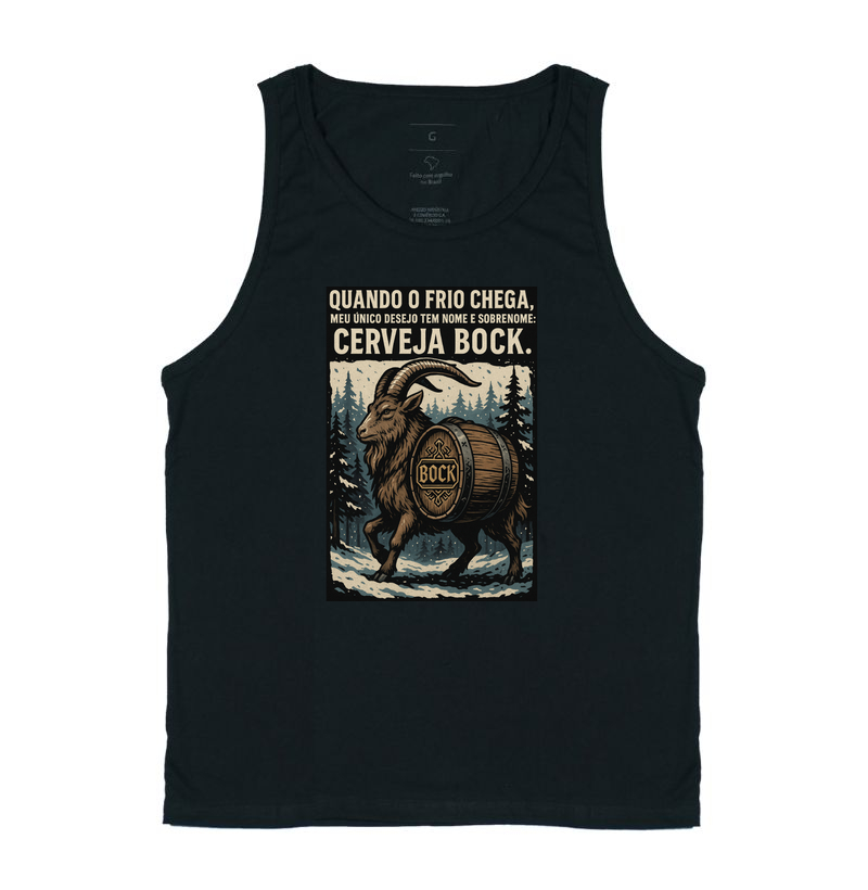 Camiseta Cerveja Bock – Bode e Barril no Inverno