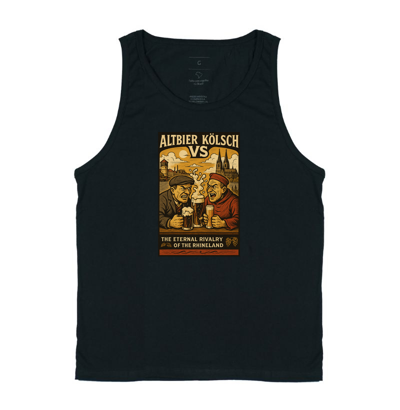 Camiseta Altbier vs Kölsch – The Eternal Rivalry of the Rhineland