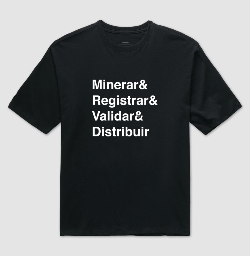 “Minerar & Registrar & Validar & Distribuir” T.I