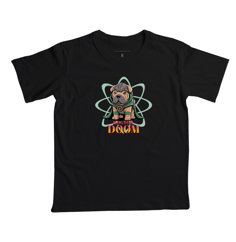 Camiseta Infantil Dogtor Doom