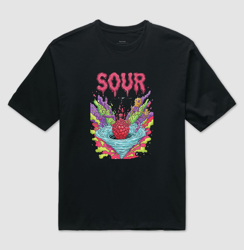 Camiseta Sour Overdrive – Psicodélica e Cerveja Artesanal com Frutas