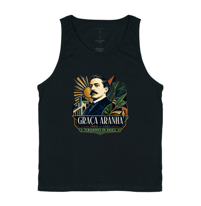 Camiseta Graça Aranha - Pensadores do Brasil