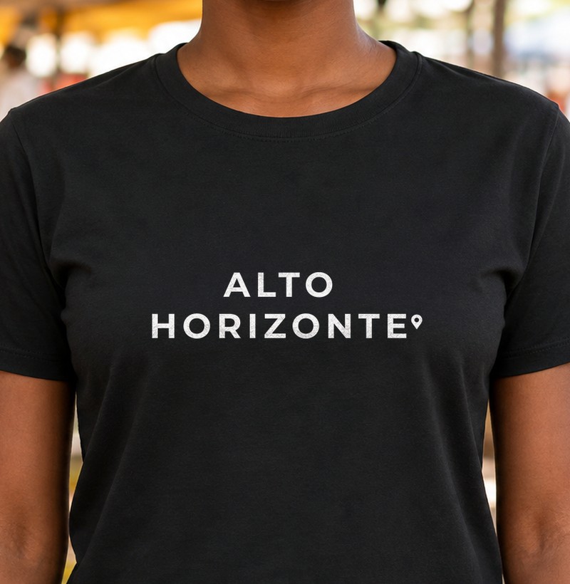 Alto Horizonte | Pin GO - Camiseta