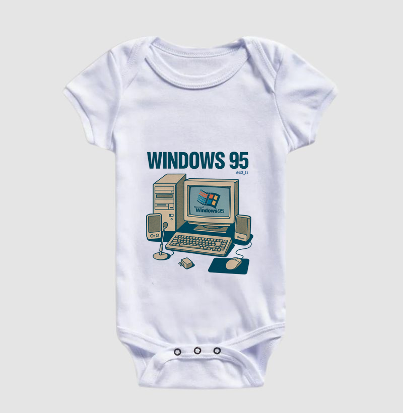 "Windows 95 III" T.I Logo