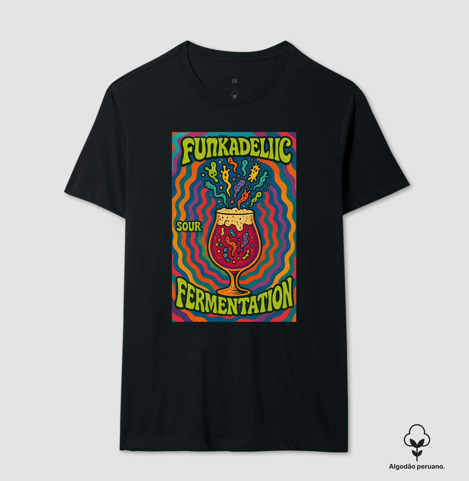 Camiseta Funkadelic Sour Fermentation – Psicodelia Cervejeira