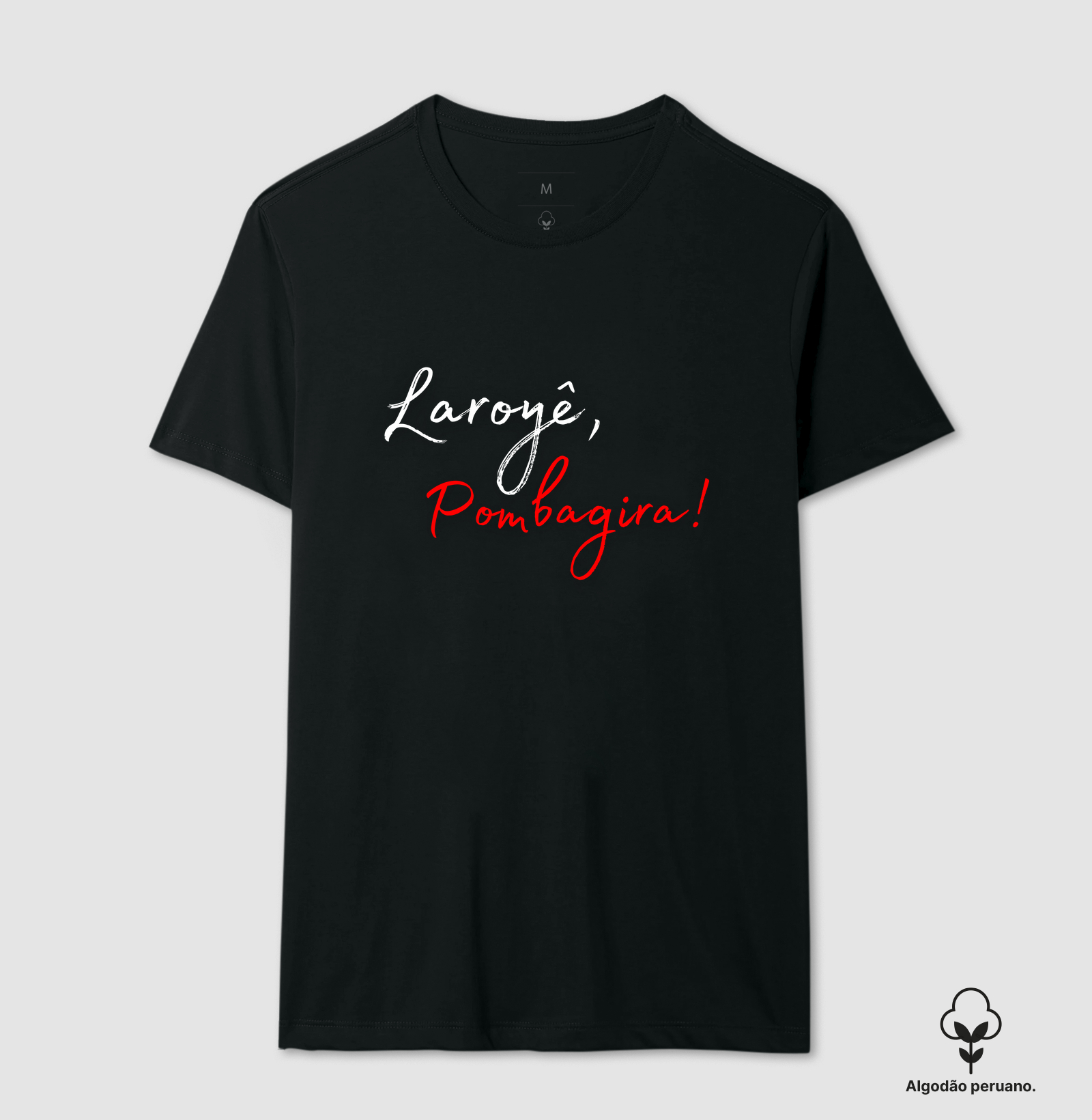Pombagira - Saudação - Camiseta Preta