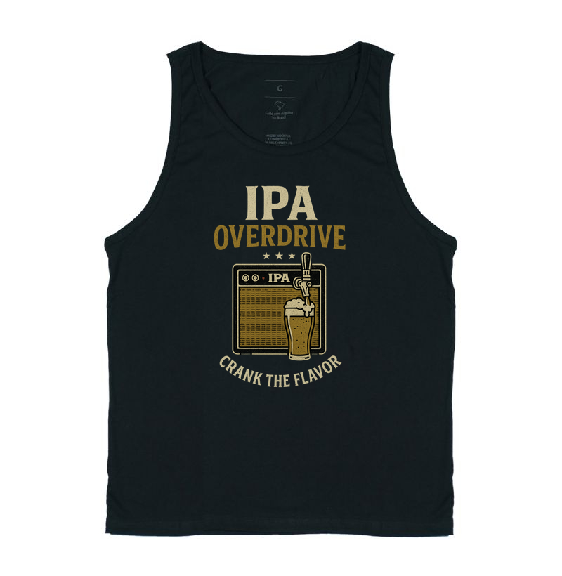 Camiseta IPA Overdrive – Crank the Flavor