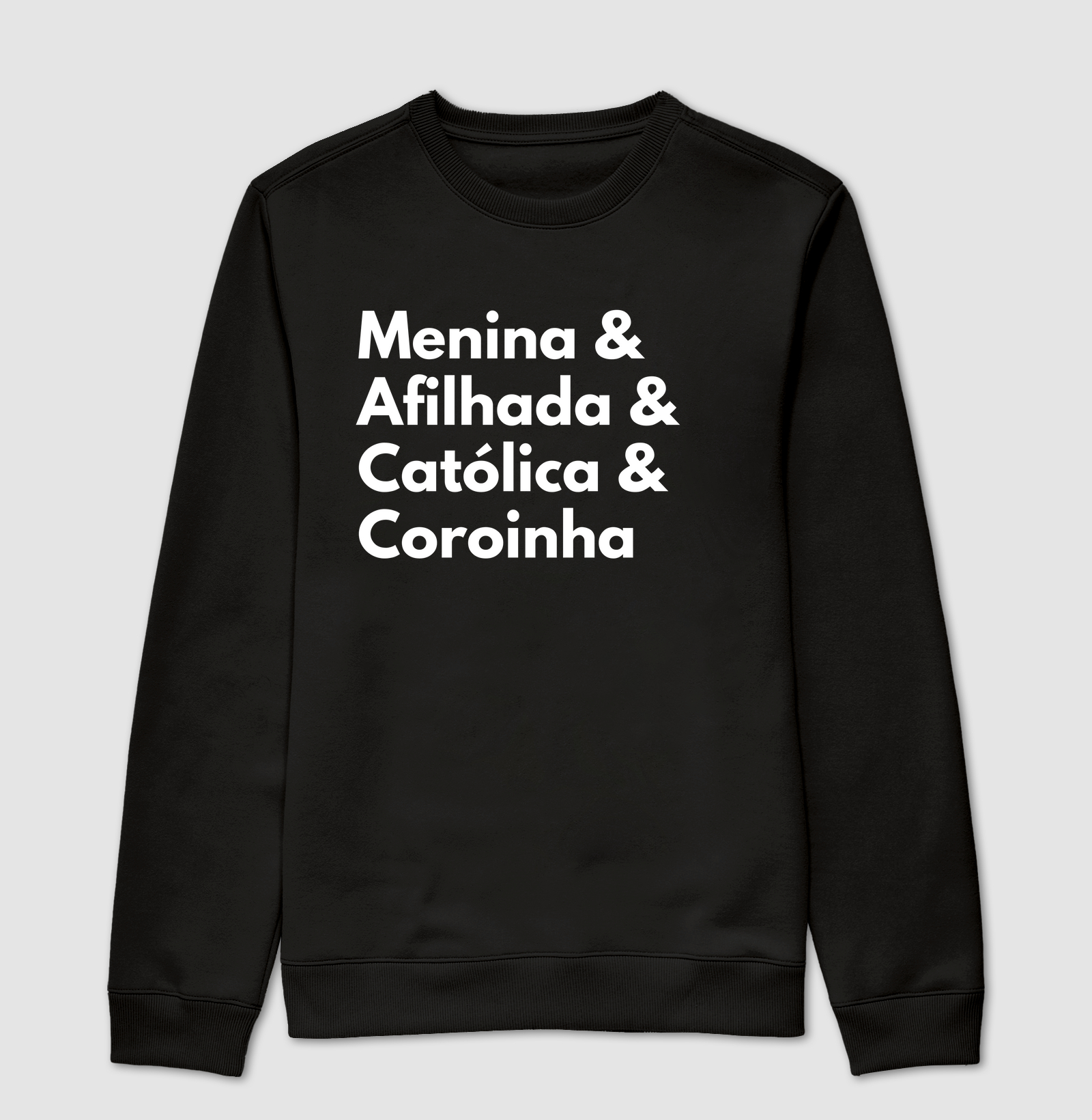 Menina afilhada, católica e coroinha!