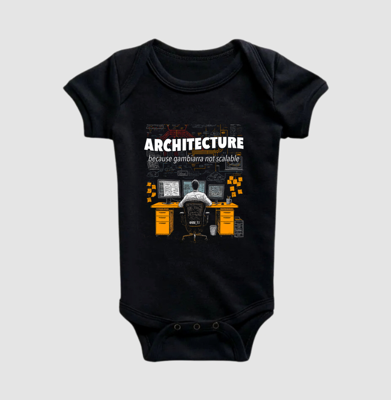 "Architecture Because Gambiarra Not Scalable" T.I