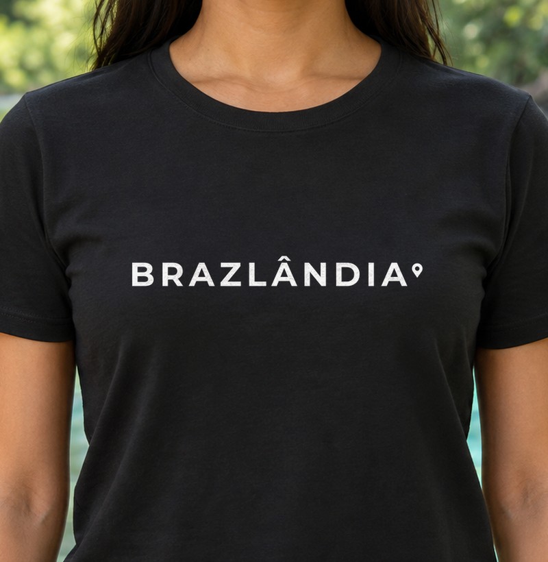 Brazlândia | Pin DF - Camiseta