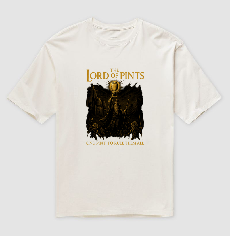 Camiseta Lord of Pints – One Pint to Rule Them All