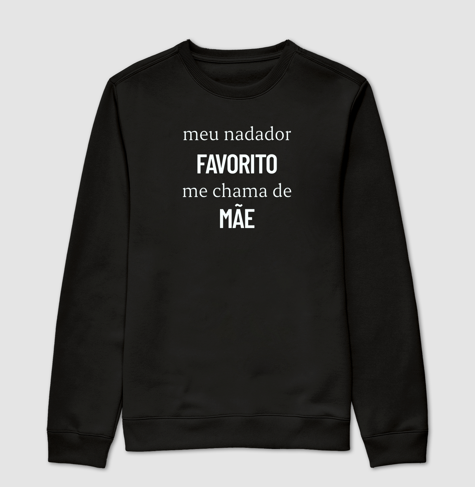 Meu nadador favorito me chama de mãe