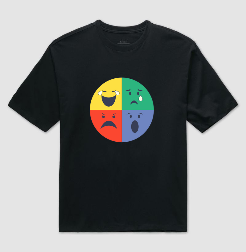 Camiseta Oversized Tá tudo bem não está bem (só imagem)