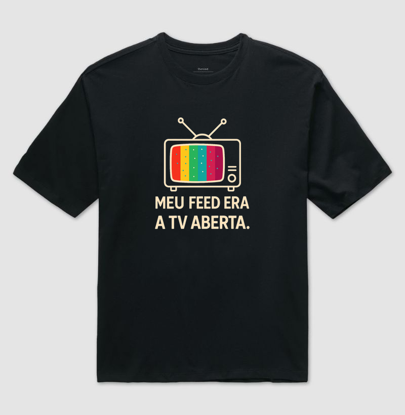 Meu feed era a Tv