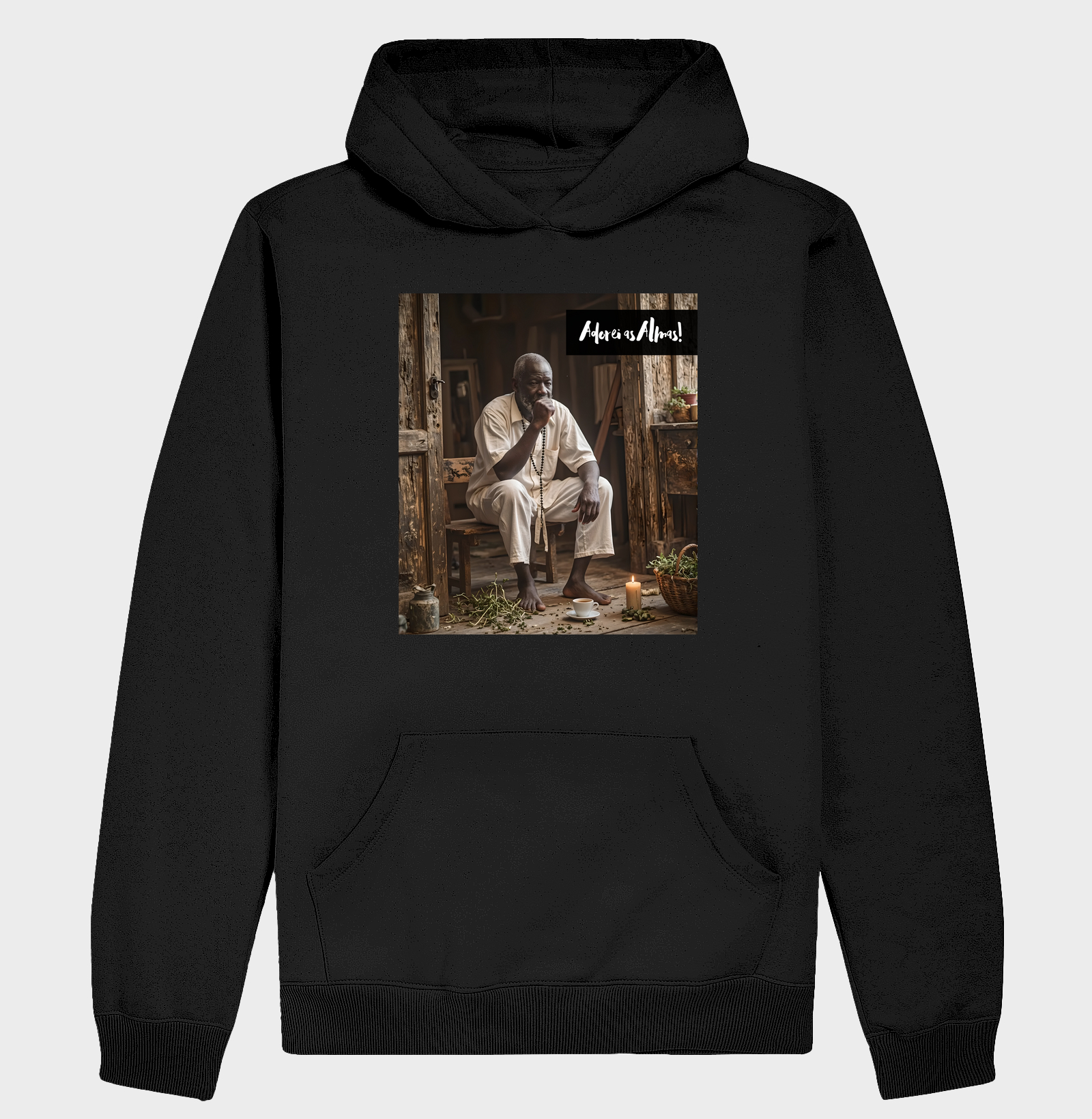 Preto-Velho - Moletom Hoodie 0