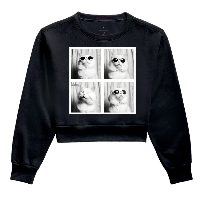 Camiseta Ensaio Fotografico Gato Branco