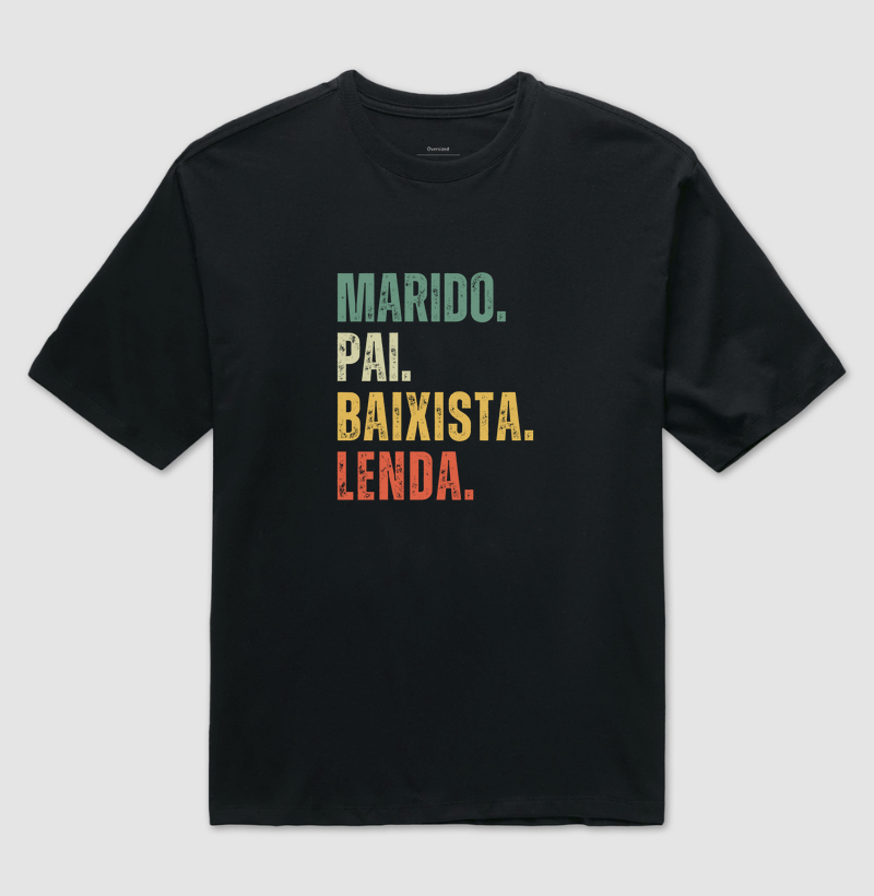 Marido. Pai. Baixista. Lenda.