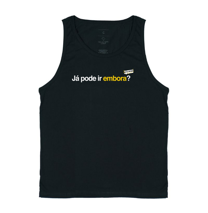 Já pode ir embora?