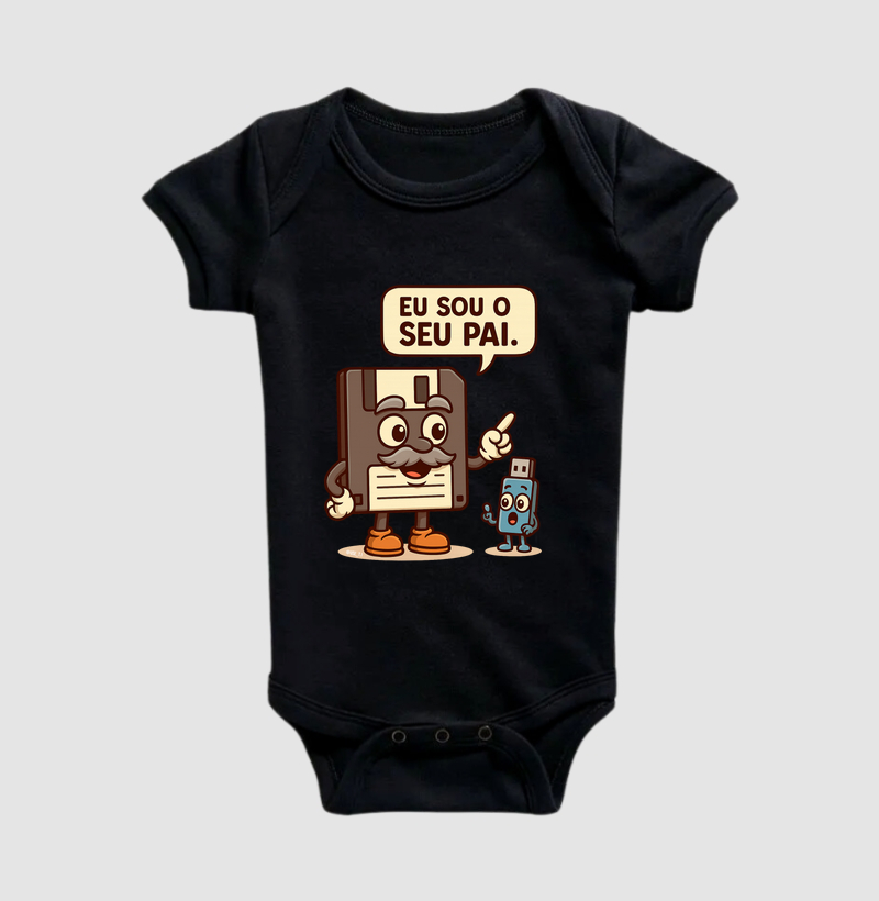 "Eu sou o seu pai" Disquete para Pendrive - T.I